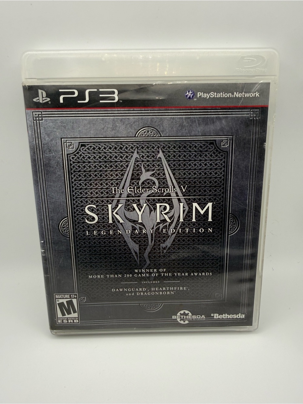 Sony PS3 Skyrim Legendary Edition - Gray Black Legendary Edition